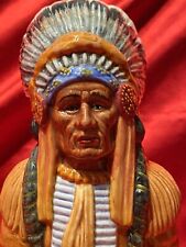 Royal Doulton The Chief Native American Indian HN 2892 England 7" Vintage 1978