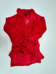 Victorias Secret Red Fuzzy Robe Womens Size Medium - Picture 1 of 5