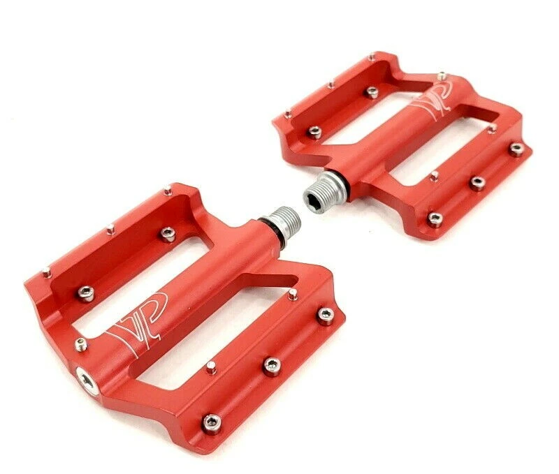 VP Components VP-69 Mountain Bike Alloy Pedals, Red - Image 1 of 4