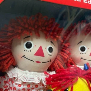 2003 Raggedy Ann & Andy with Arthur Festival Doll Limited 3500 Unused Japan Rare - Picture 1 of 10