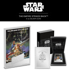 2023 Niue Star Wars Empire Strikes Back Poster Coin 5 oz .999 Silver Bar Box/COA
