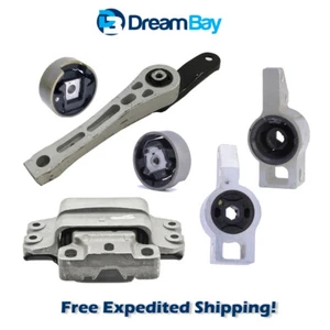 2006-2009 for Volkswagen Rabbit 2.5L Hatchback Engine & Trans Mount Set 6PCS. - Picture 1 of 9