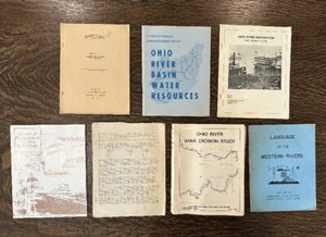 Lot of 7 Ohio River Bank Erosion Study~Basin Water Resources~Navigation - Imagen 1 de 2