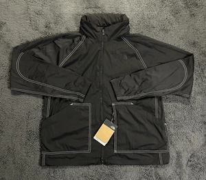 The North Face Men’s Nylon Wind Full Zip Jacket Black - Size UK Large☔️ - Picture 1 of 7
