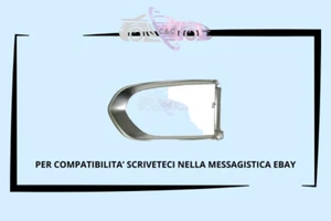 CORNICE GRIGLIA PARAURTI ANTERIORE CROMATA SX SINISTRA PER JAGUAR F-PACE S 2015- - Foto 1 di 1
