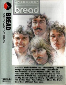 Bread - Anthology Of Bread Cassette 1985 Elektra/Asylum 9 60414-4-E Soft Rock   - Picture 1 of 3