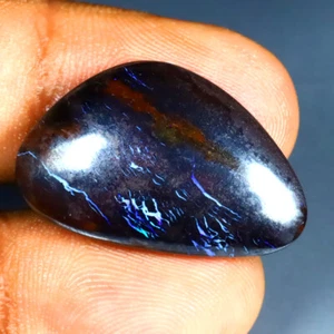 17.25 ct Fancy (26 x 17 mm) (Un-Heated) Australia Boulder Matrix Opal Gemstone - Picture 1 of 1