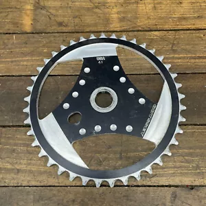 Plato Odyssey Battle Gear 41t BMX Sprocket Cruiser EE. UU. Old School BMX 41 - Imagen 1 de 11