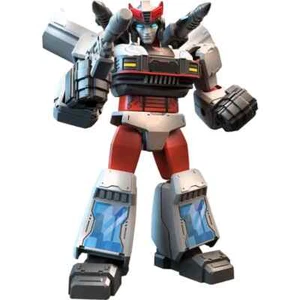 Blokees Transformers Galaxy Version 1 Roll Out - Bluestreak- Action Figure Model - Picture 1 of 4