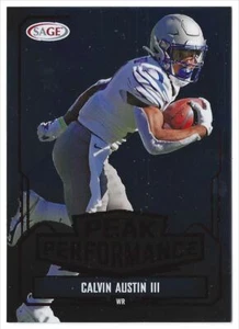 2022 SAGE HIT Peak Performance Red Calvin Austin III #PK-CAIII READ&SAVE - Bild 1 von 2