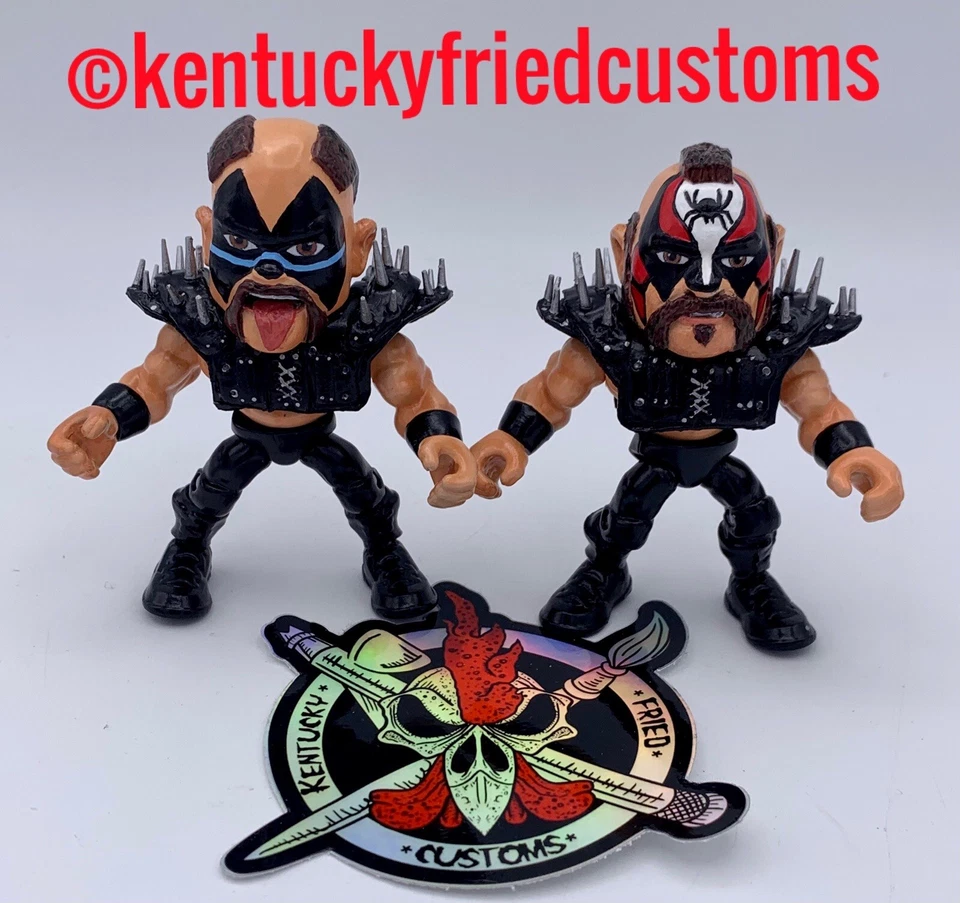 Figura personalizada The Loyal Subjects *Kentucky Fried Customs* Wwe The Road warriors Foto 1 de 4