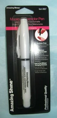 Pluma correctora de manicura increíble brillo borrar y corregir - sin acetona Foto 1 de 4
