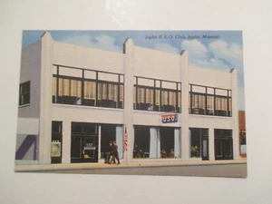 Joplin Missouri Postcard USO Club MO - Picture 1 of 2
