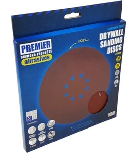 Trockenbau Schleifscheiben 225 mm Premier Diamond 10er Pack...verschiedene Körnungen verfügbar - Bild 1 von 2