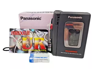 Panasonic RQ-L309 Cassette Estándar Grabadora de Voz Dictáfono Dictado Walkman - Imagen 1 de 24