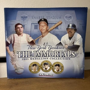NY Post Yankees 2005 The Immortals Collection Medallion Coin Set 20-Complete! - Picture 1 of 8