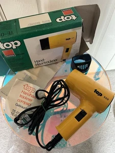 Top Rowenta 500 1982 Hairdryer VGC Complete Booklets Box And Electric Test 2028 - Picture 1 of 8