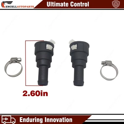 For 2001-2002 Lincoln LS Aviator Ford Branco Ranger 800-404 Heater Hose Fitting Foto 1 de 4