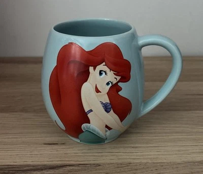 THE LITTLE MERMAID PRINCESS OF SEA SONGS Ceramic Barrel Mug By Churchill VGC - Image 1 of 4