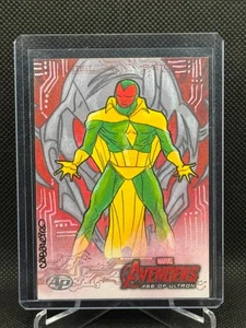 Tarjeta de boceto 2015 Marvel Avengers: Age of Ultron prueba de artista Carlos Cabaleiro AP - Imagen 1 de 2