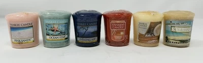 Yankee Candle RETIRADO Sampler Votivo Lote - Sol y Arena, Tormenta de Verano, Ocean Star Foto 1 de 4