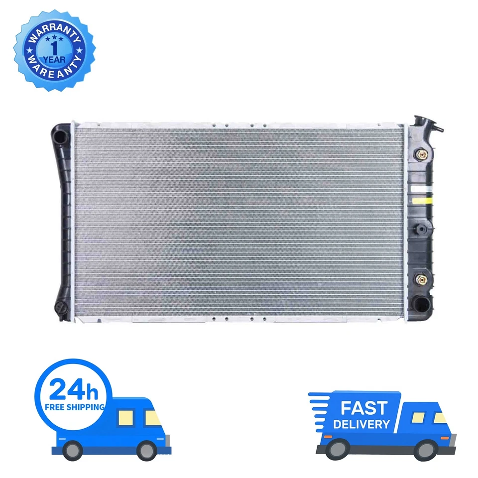 767 Aluminium Radiator for Oldsmobile Regency LSS 88 98 Toronado Buick Electra Foto 1 de 4