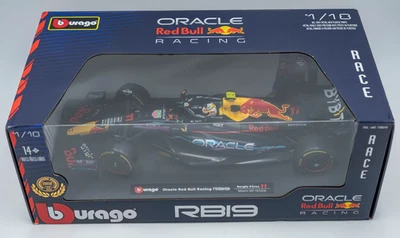 Burago 1:18 - Formula 1 Oracle Red Bull RB19 - Sergio Perez Miami GP 2023 - Image 1 of 4