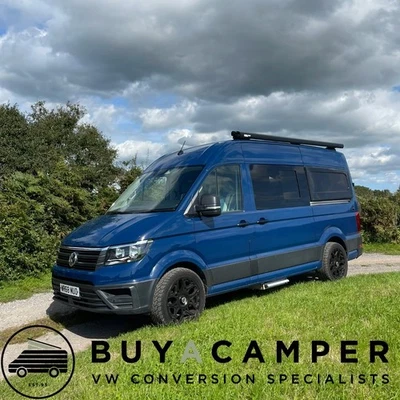 VW CRAFTER 2018 CAMPERVAN MWB 77,000 MILES 6 MONTH WARRANTY, NEW APRICA CONV - Image 1 of 4
