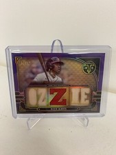 2022 Topps Triple Threads Relics Amethyst /27 Ozzie Albies #TTR-OA