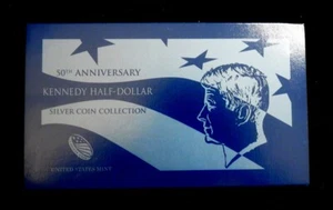 2014 50th Anniversary Kennedy Half Dollar Kennedy Coin Collection with COA - Picture 1 of 6
