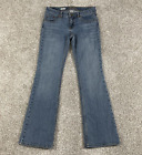 American Rag Cie Jeans Women Juniors 5 Blue Denim Pants Boot Low Rodeo VTG Y2K