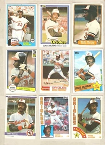 EDDIE MURRAY  ( 43 )  DIFFERENT CARDS NM - Picture 1 of 4