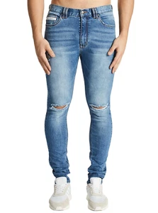 Nena And Pasadena - NXP Tyler Super Skinny Fit Jean - Arizona Blue