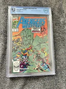 Avengers west coast 61 & 62 CBCS - Picture 1 of 4