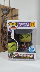 Funko POP! Rocko Billy Funko-Shop Limited Edition #17 w/ Protector *On Hand*