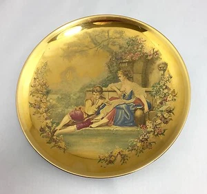 Plato decorativo vintage Crown Bavaria de 8 - Imagen 1 de 6