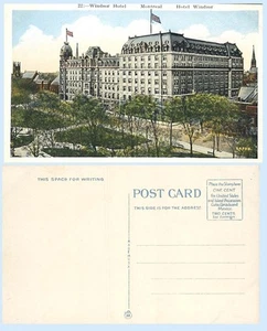 Windsor Hotel Montreal Quebec Kanada 20er Jahre Postkarte - Bild 1 von 1