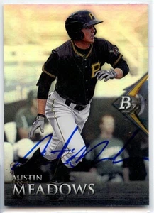 Austin Meadows signed autographed 2014 Bowman Platinum RC card #BPP39 - Picture 1 of 1