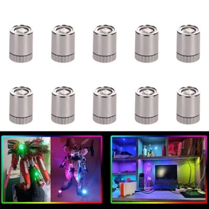 10pcs Individual Mini Electric Lights Cordless Multicolor LED Battery Included - Picture 1 of 15