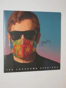 ELTON JOHN - HAND SIGNED - "THE LOCKDOWN SESSIONS" LP + TOTE BAG & VIP GIFT SET - Picture 1 of 1