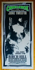 CANDLEBOX~Póster serigrafiado firmado por Mark Arminski~1996 BIRCH HILL Nueva Jersey - Imagen 1 de 2