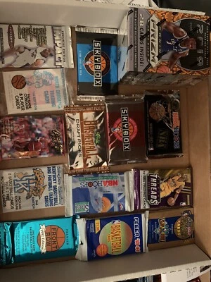 LOT OF UNOPENED Basketball PACKS UNOPENED BASKETBALL CARDS Sealed NBA  Read!!! - Image 1 of 4