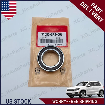 New Front Intermediate CV Axle Half Shaft Bearing For Honda Acura 91057-SR3-008 - Image 1 of 4