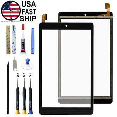 NEW Digitizer Touch Screen Glass For Onn. 8 Kids Tablet 100044018G 100044018P - Image 1 of 4