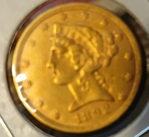 1892 P Liberty Head Half Eagle Gold Coin $5 Five Dollars - Picture 1 of 3