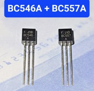 10PCS 5 Pairs BC546A BC557 Fairchild Original New Semiconductor USA stock - Picture 1 of 1