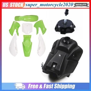 Carenado de plástico para guardabarros tanque de gasolina para Kawasaki KX65 KLX110 DRZ110 Suzuki RM65 - Imagen 1 de 12