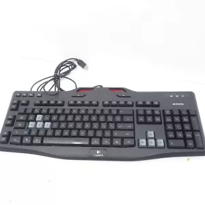 Logitech G105 Keyboard Black top/Red bottom - Picture 1 of 5