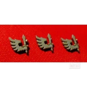 Juego de 3 símbolos de icono pequeño Ravenwing (orientado a la derecha) Warhammer 40.000 bitz A536 - Imagen 1 de 1