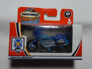 Matchbox Superfast- Hero City MB 29 Polizeimotorrad - 97828 - OVP - Bild 1 von 1